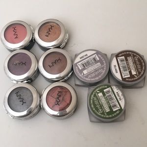NYX prismatic shadows/Loreal Infallible eyeshadow